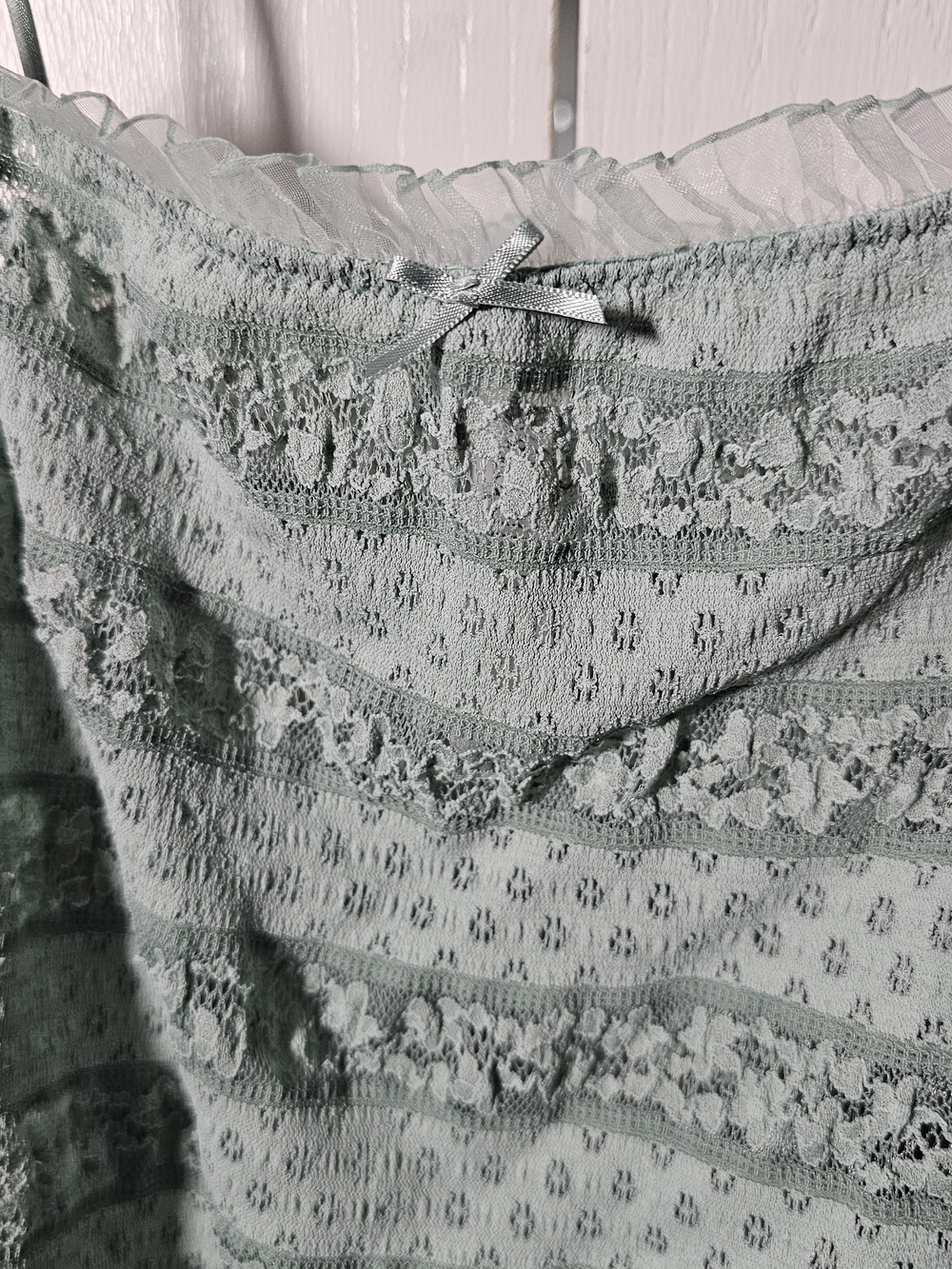 Wild Fable XXL Mint Green Lace Spaghetti Strap Mini Dress - Picture 2 of 11